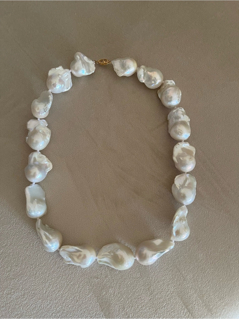 ROSS-SIMONS Cultured Baroque Pearl Necklace with 14Kt Yellow Gold - Picture 2 of 7